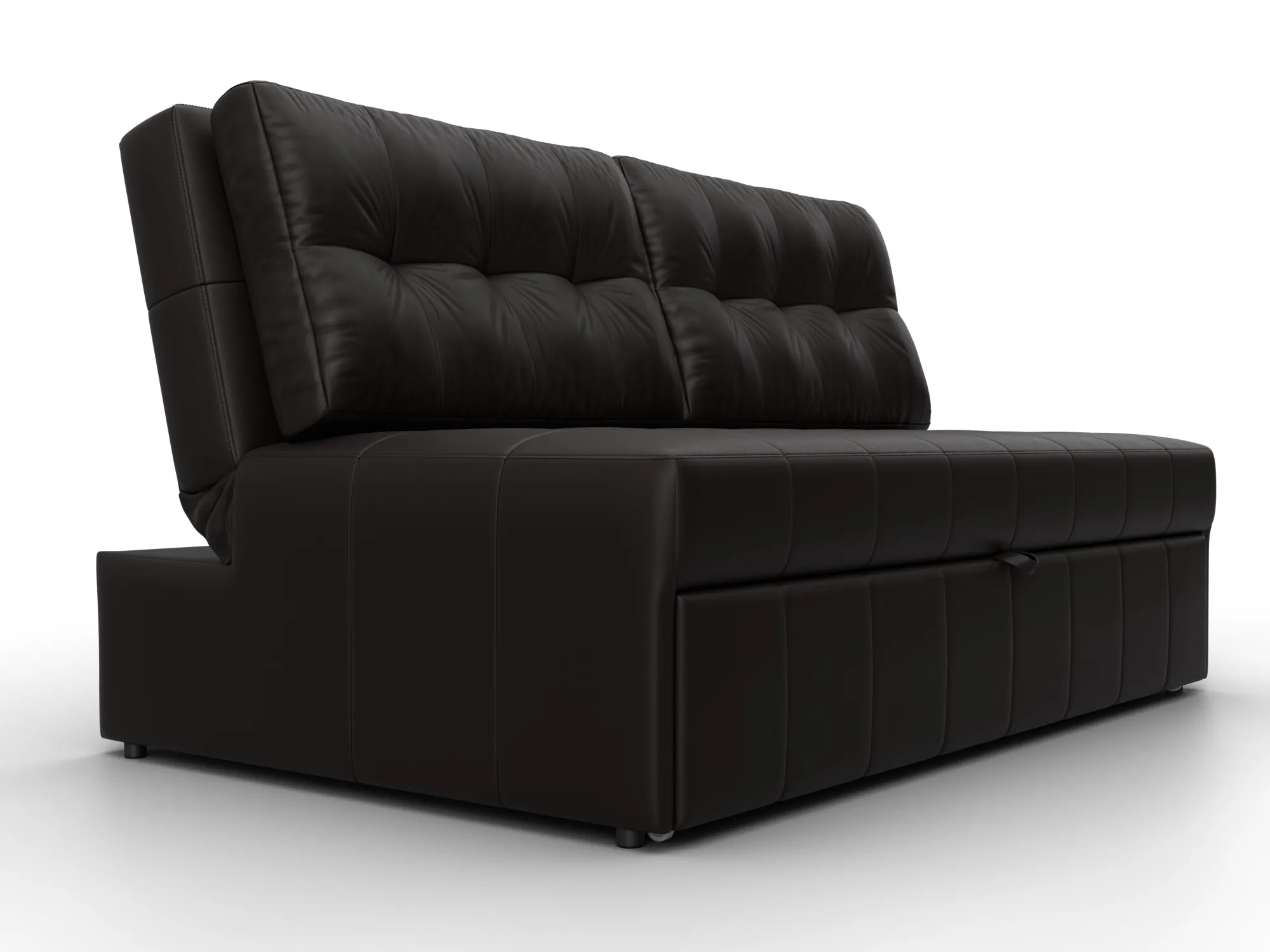 Диван прямой Лига-107 (140) ( GRIFON 12 коричневый )