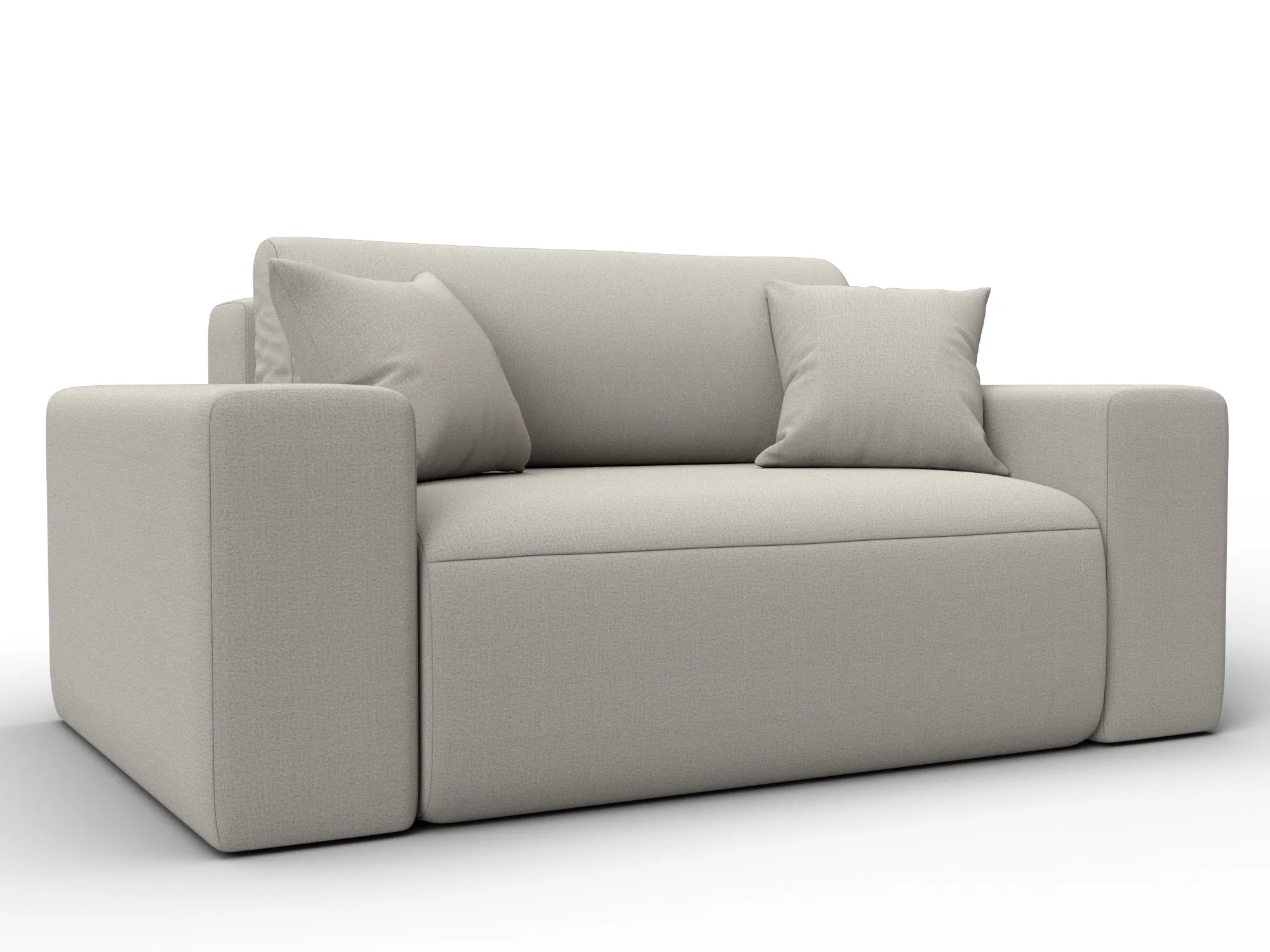 Кресло Лига-036 НПБ ( Амур бежевый )