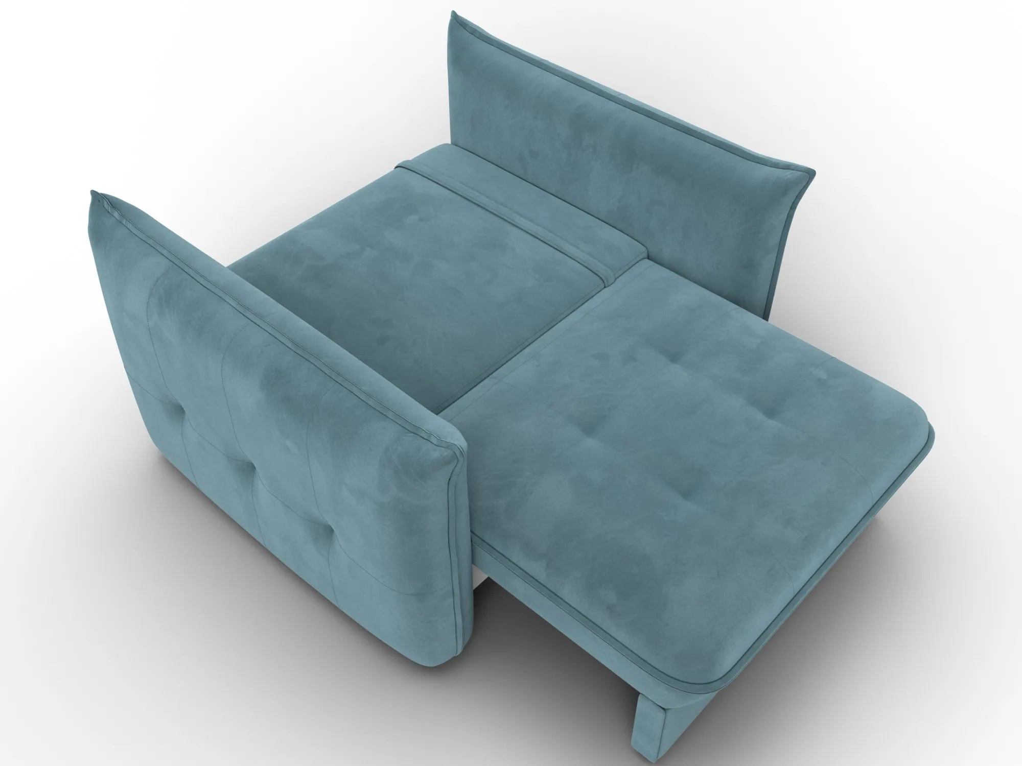 Кресло Лига-100 НПБ ( SEVEN 113 бирюзовый )