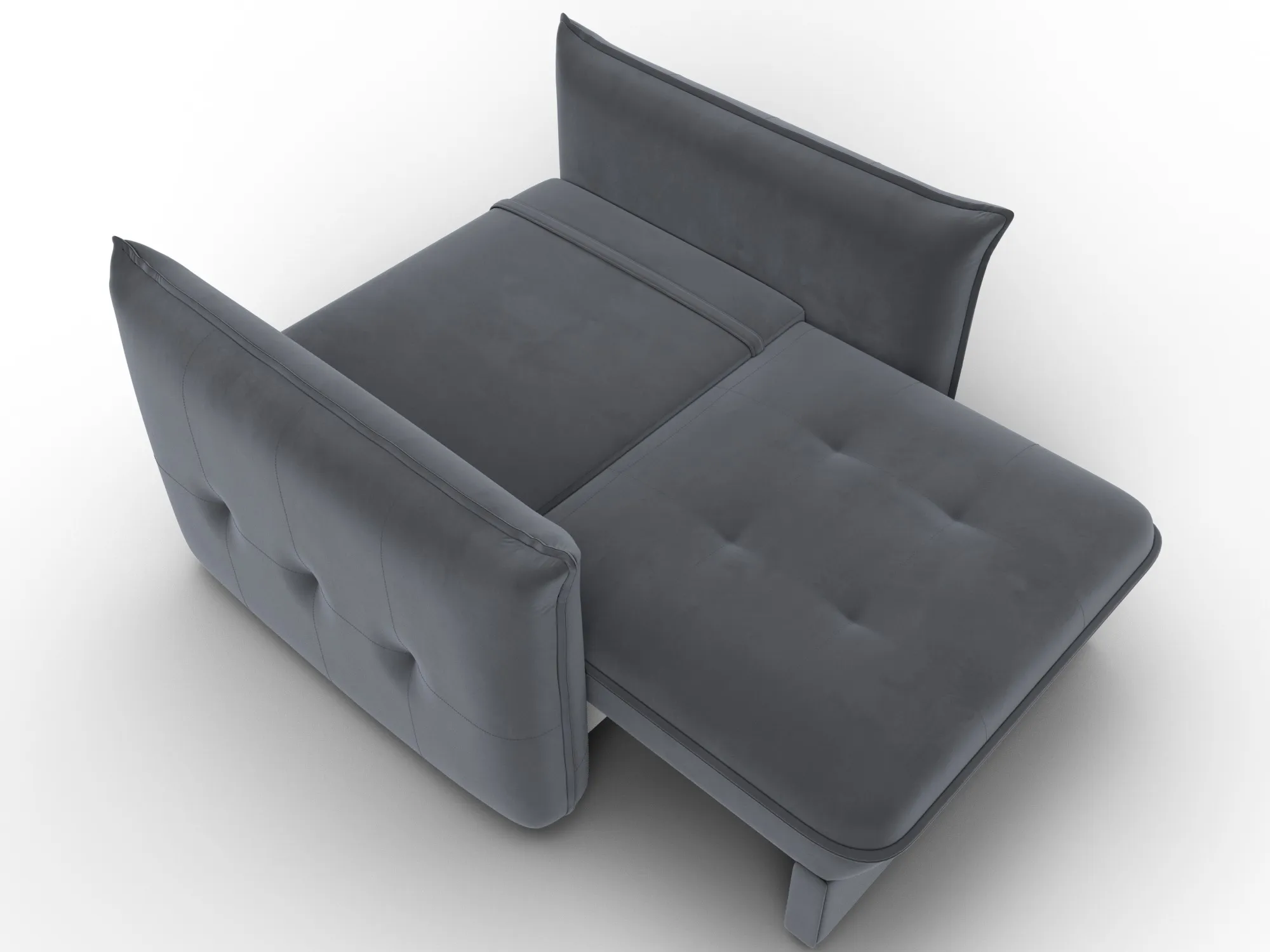 Кресло Лига-100 НПБ ( SEVEN 17 серый )