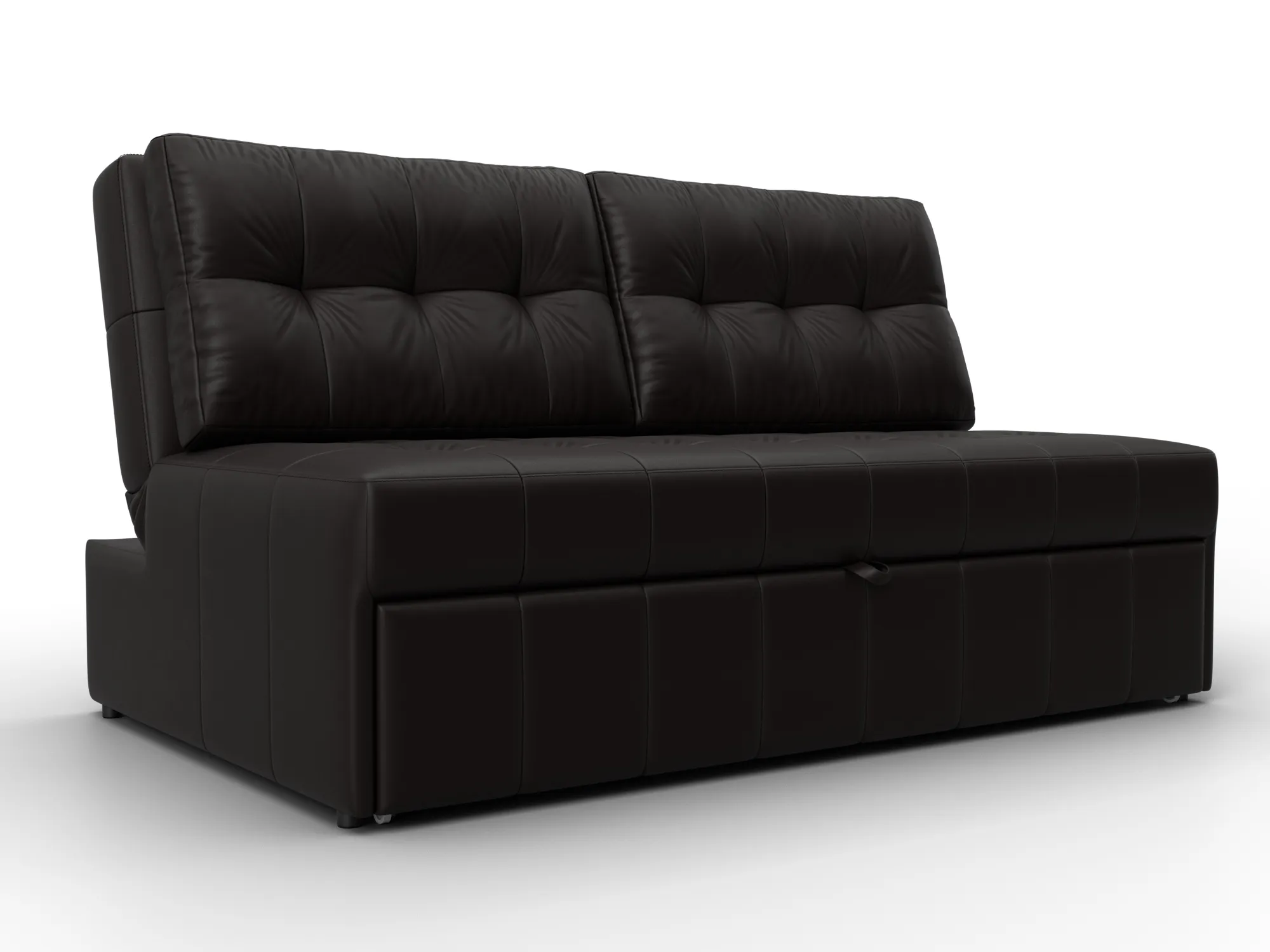 Диван прямой Лига-107 (140) ( GRIFON 12 коричневый )