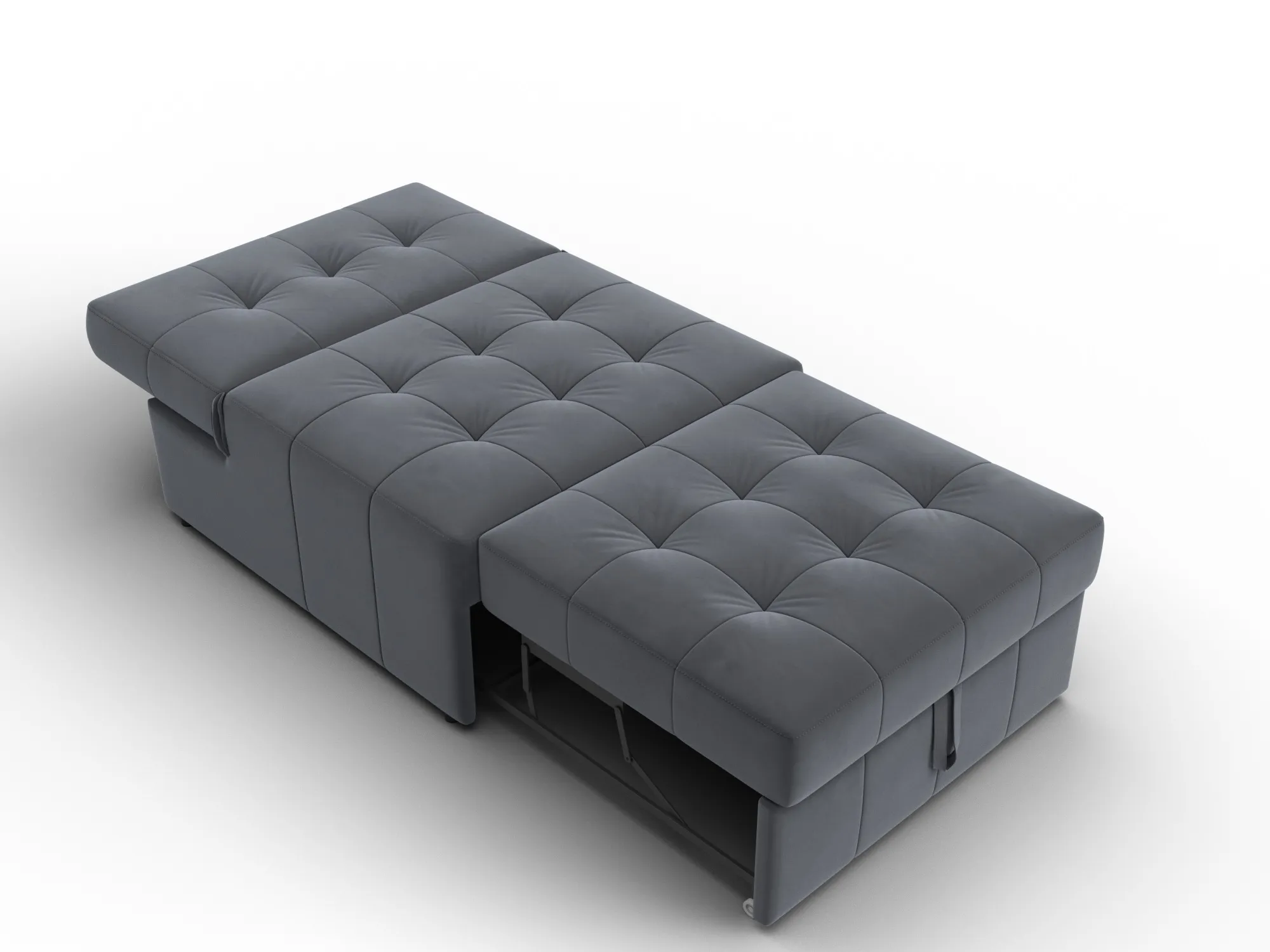 Кресло-кровать Лига-107 (80) ( SEVEN 17 серый )