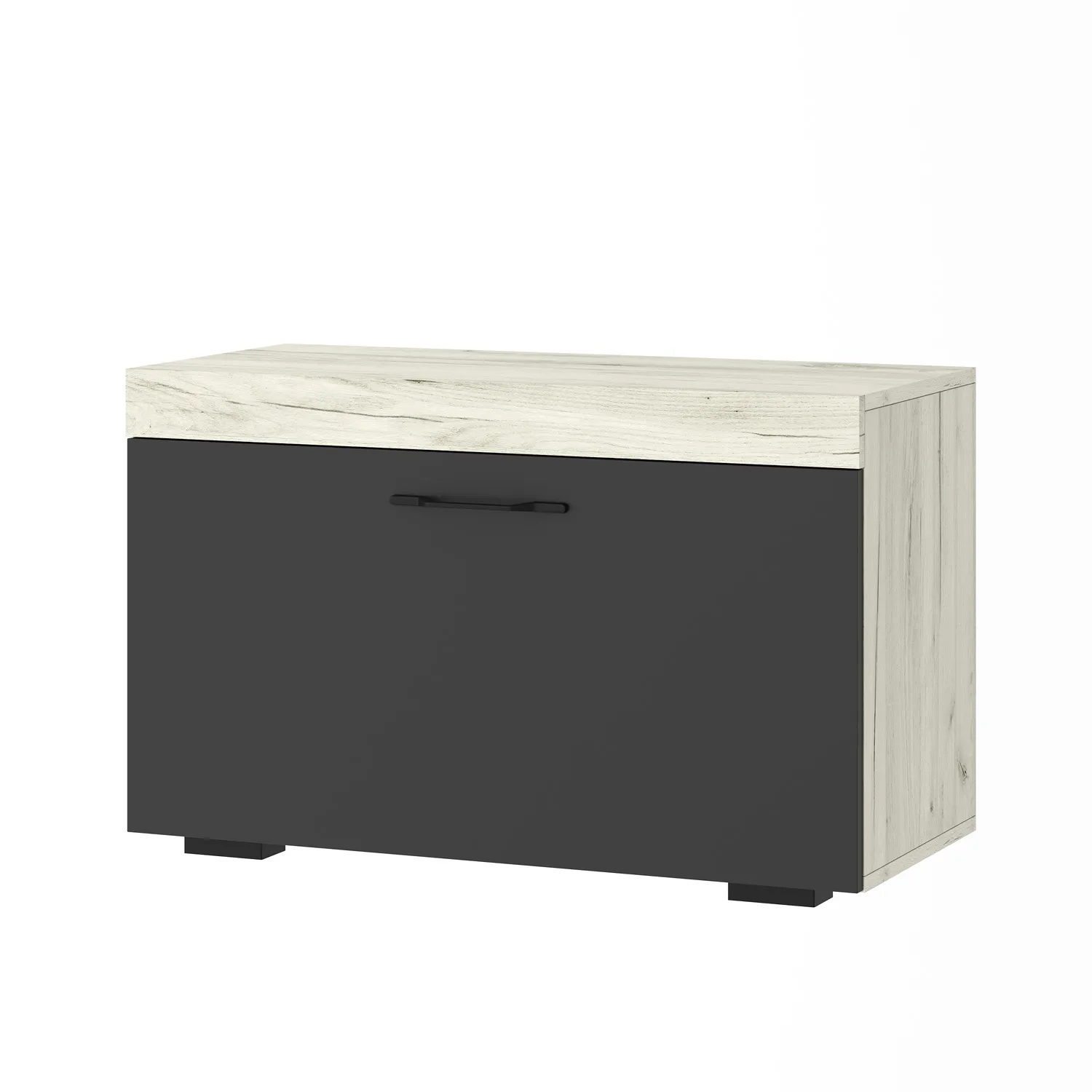 Обувница Соната ОС-800 Крафт белый-Антрацит