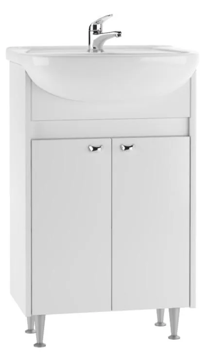 Тумба под умывальник "Арго 55 ЛАЙТ" без ящика Домино
