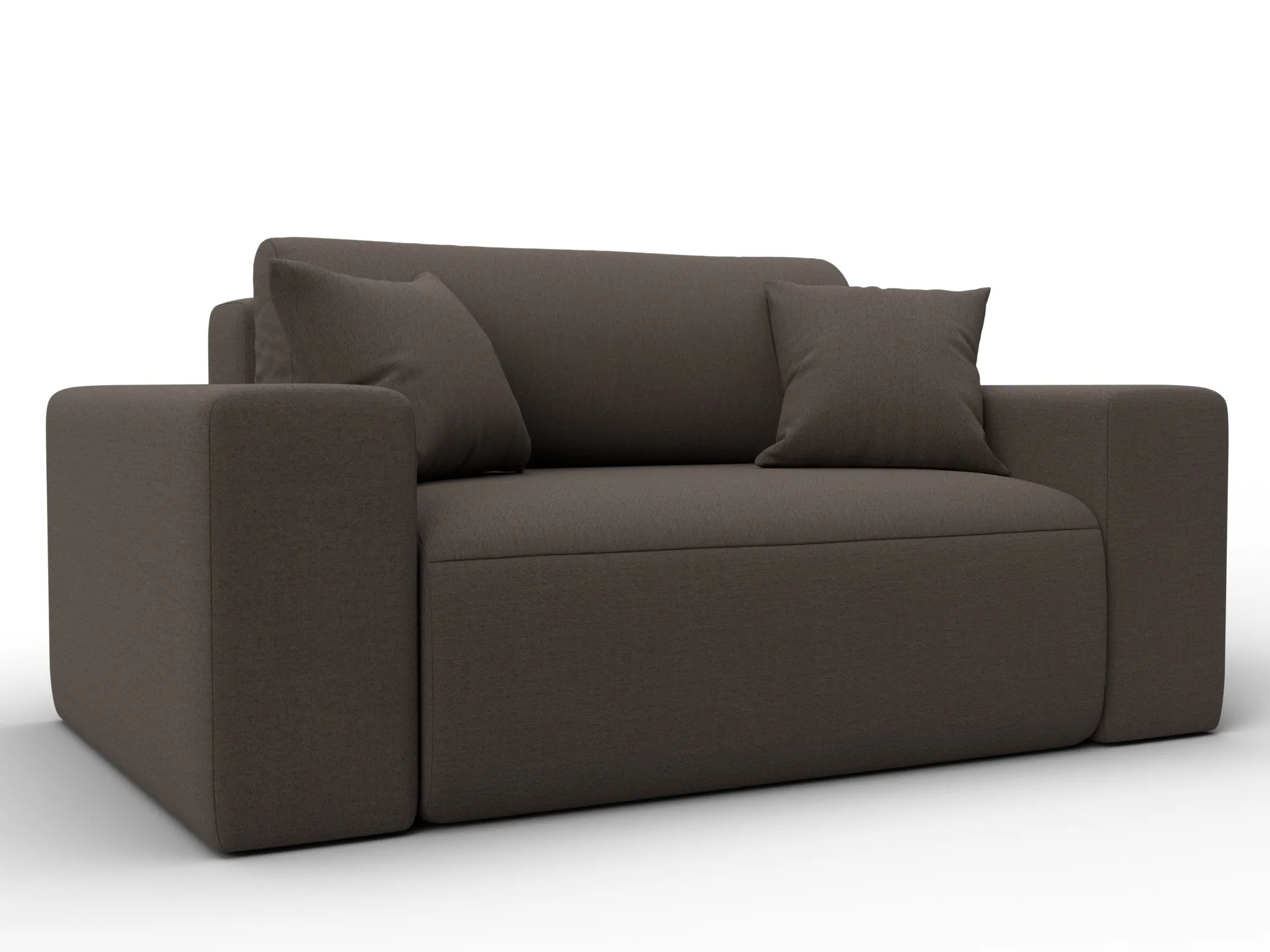 Кресло Лига-036 НПБ ( Амур коричневый )