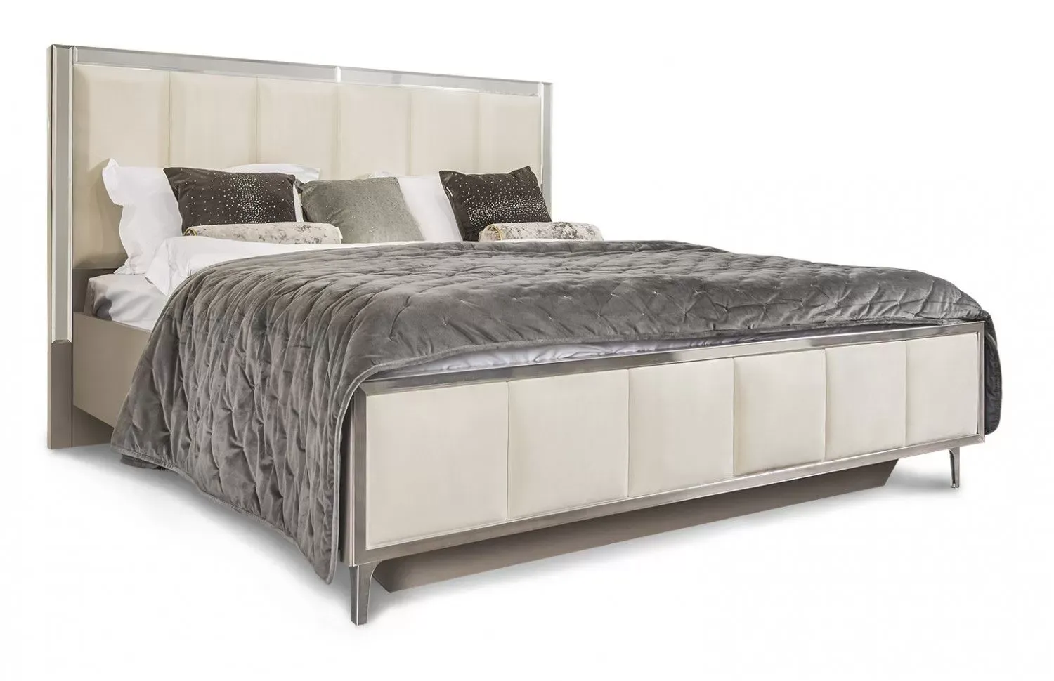 Кровать Гравита 180x200 см белый глянец