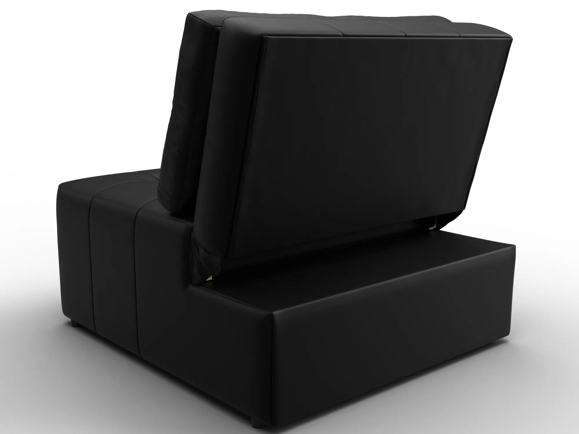 Кресло-кровать Лига-107 (80) ( GRIFON 18 черный )