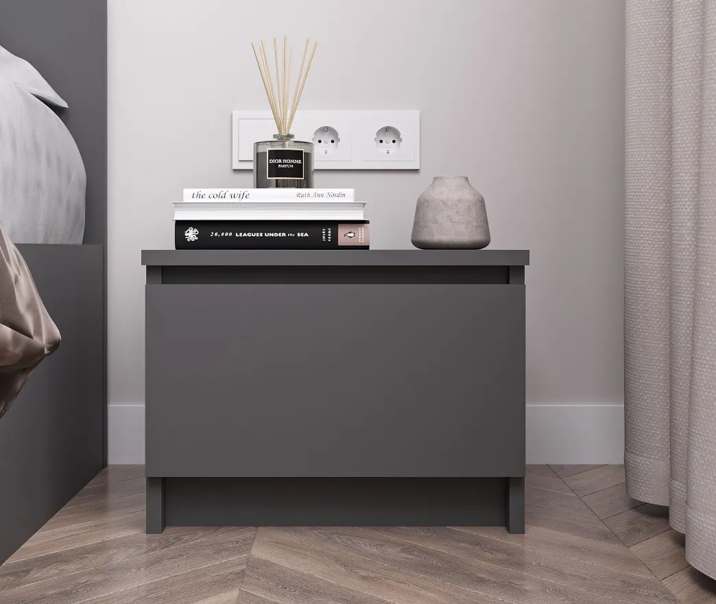 Тумба прикроватная Мори ТПМ 400.1 графит