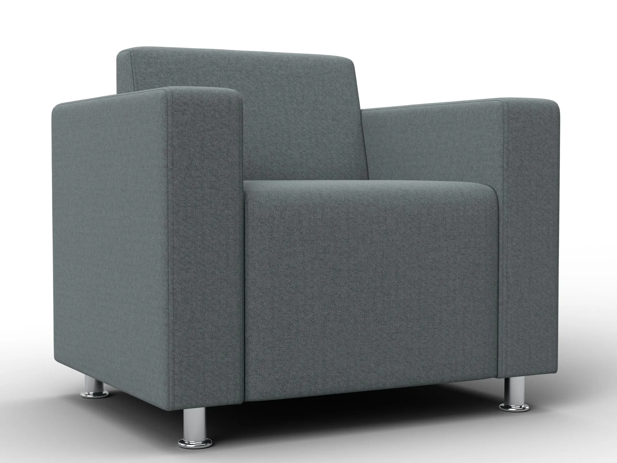 Кресло Лига-093 ВН ( Амур 07 серый )