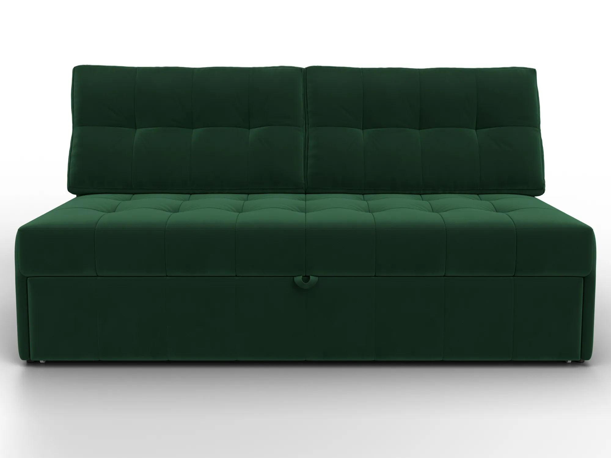 Диван прямой Лига-107 (160) ( SEVEN 626 зеленый )