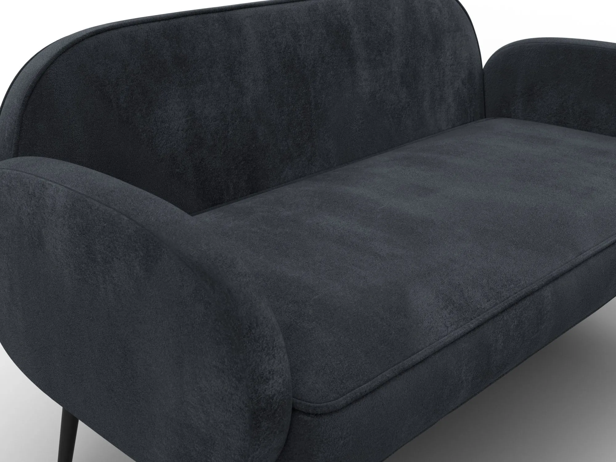 Диван прямой Лига-086 ( TOWER 11 темно-серый )