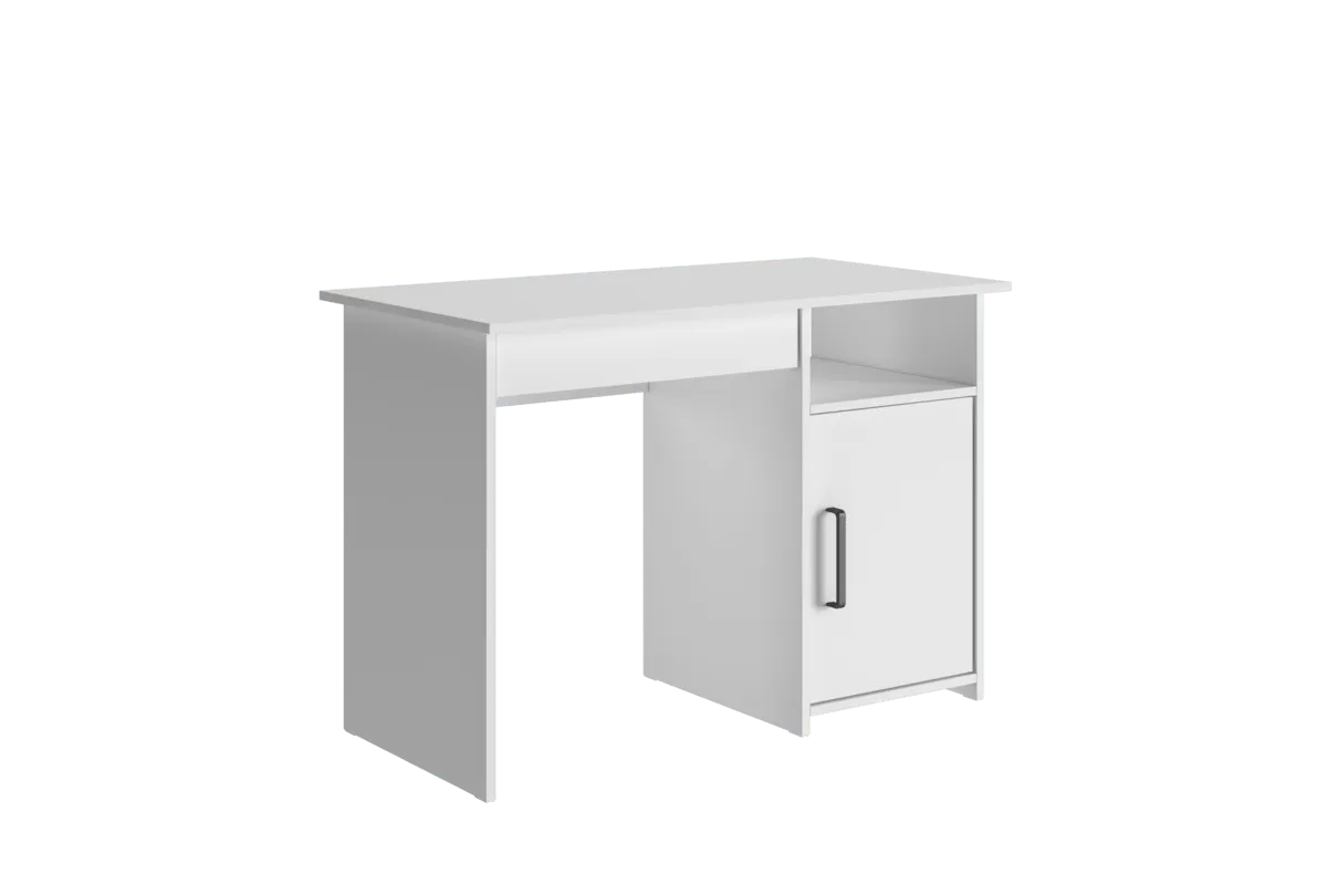 Стол компьютерный ЛИК-5 СП-2 белый