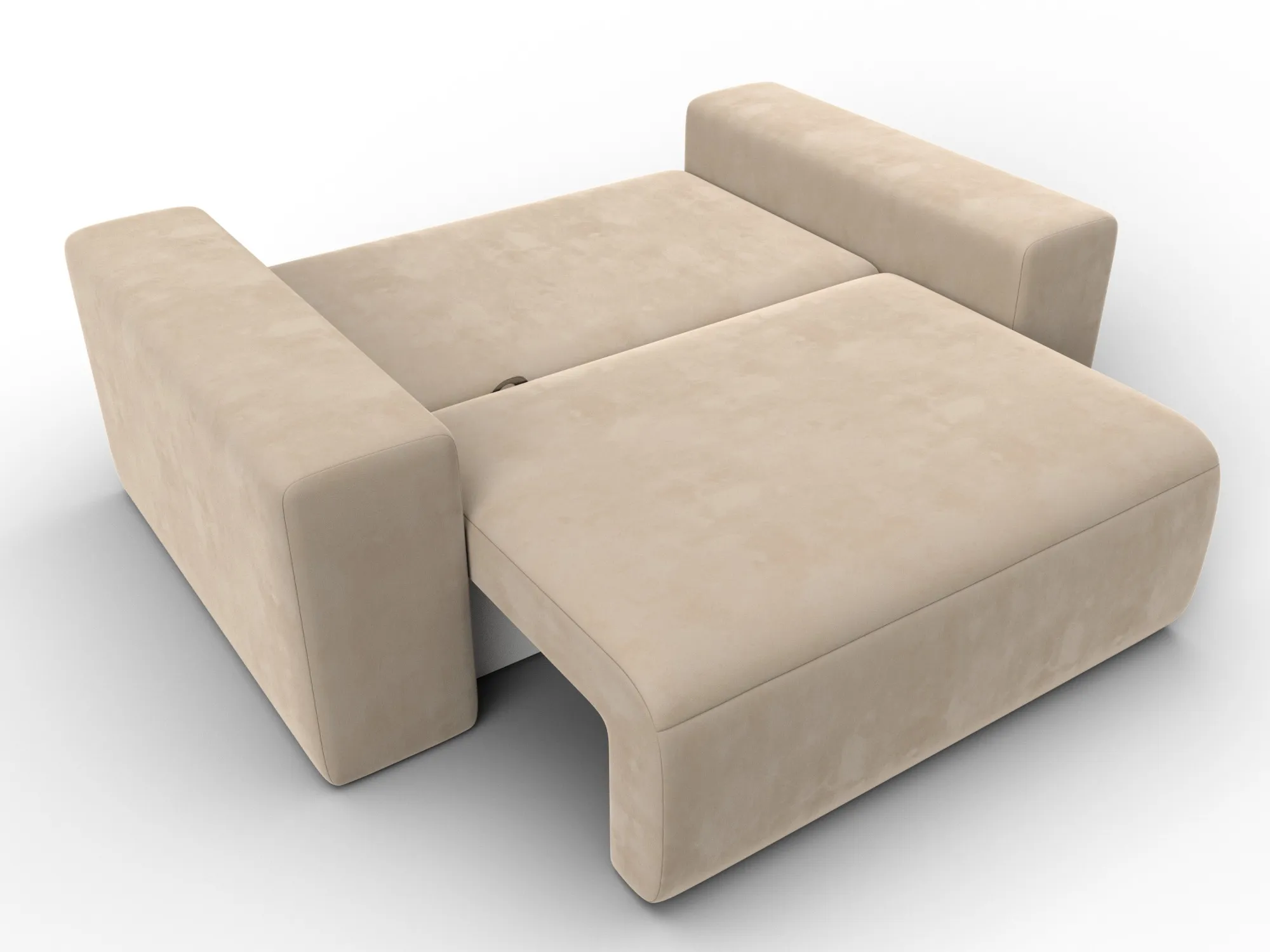 Кресло Лига-036 НПБ ( SEVEN 729 бежевый )