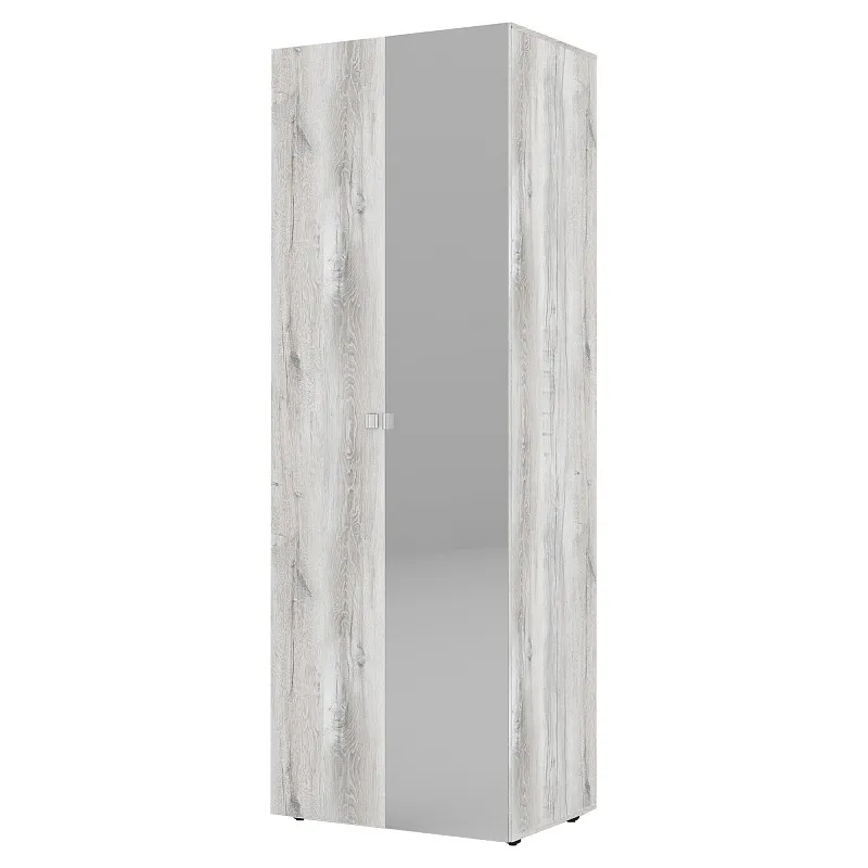 Шкаф для одежды Neo 54  Дуб шавиниган ФАСАД Стандарт + Зеркало