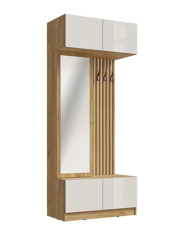 Прихожая Роджина (белый глянец)