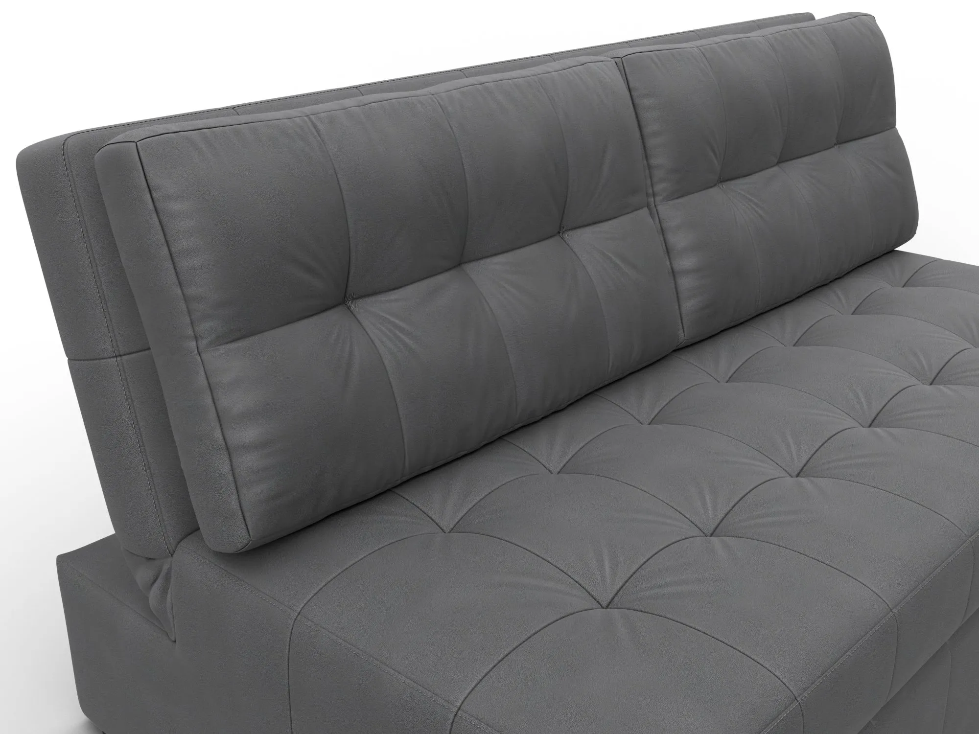 Диван прямой Лига-107 (160) ( JOLY 13 серый )