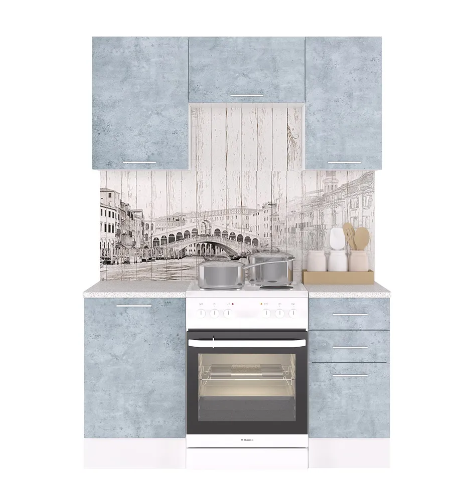 Кухня Оптима 1,5 (камень оленна)