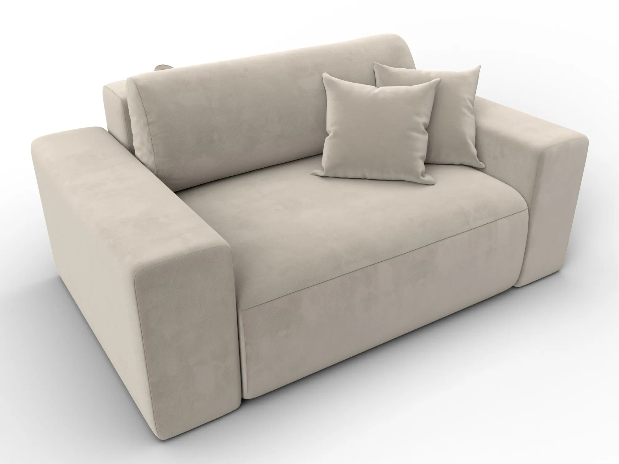 Кресло Лига-036 НПБ ( Бежевый )