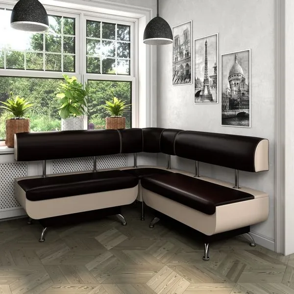 Кухонный диван Валенсия 221-101  Стандартный комплект 1500Х1500