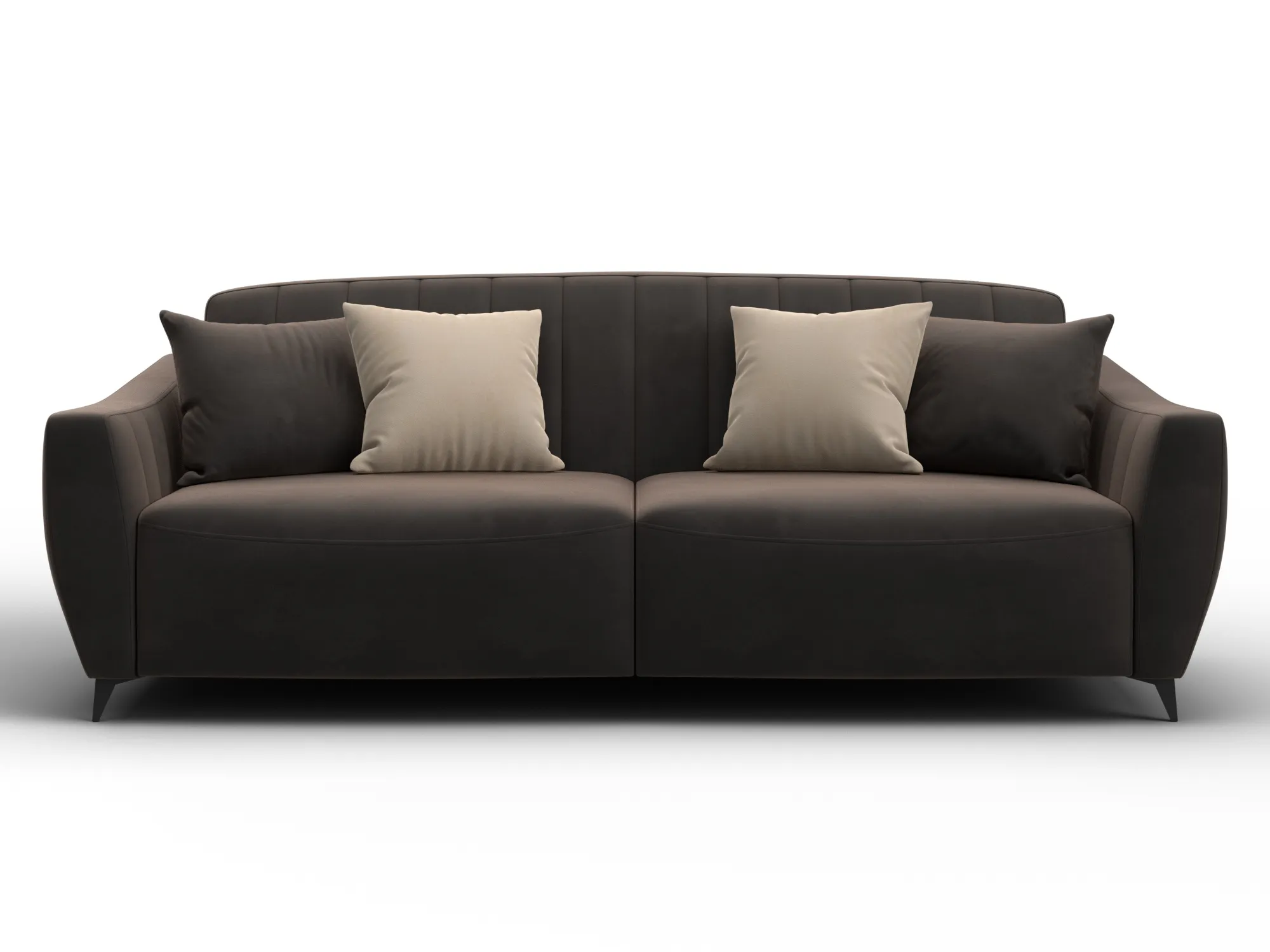 Диван-книжка Лига-095 НПБ ( SEVEN 727 коричневый )