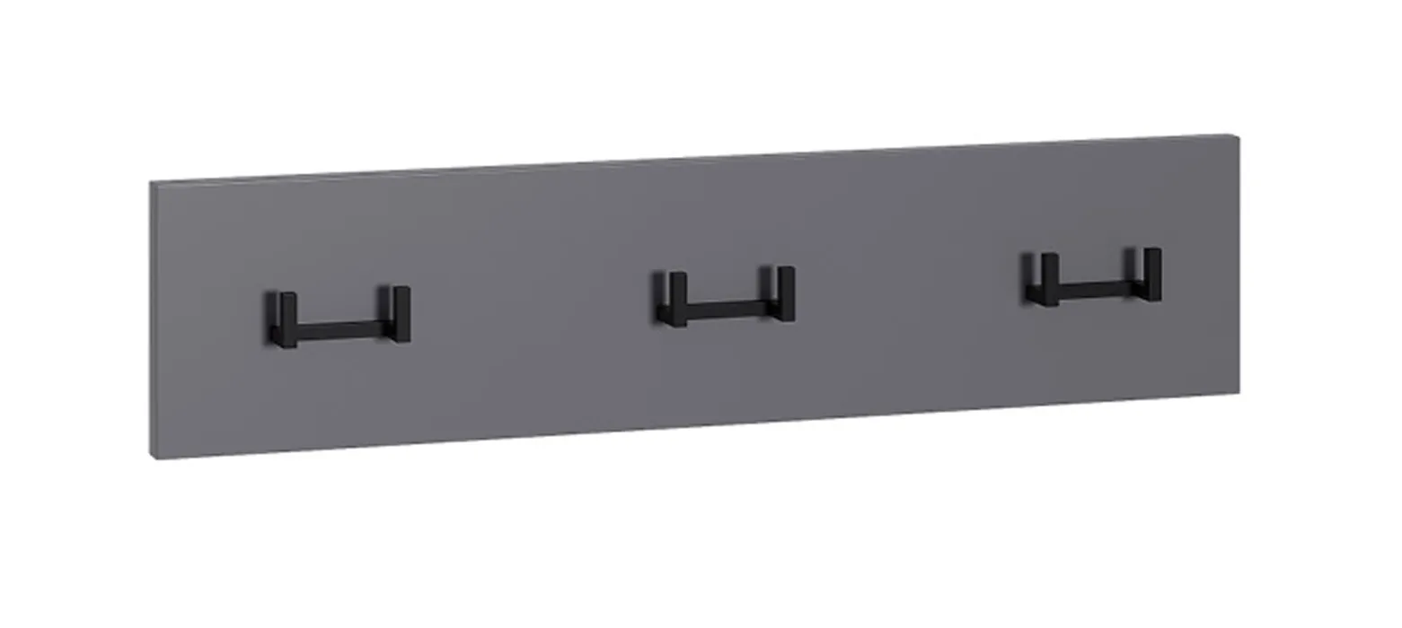 Вешалка  Октава серый Графит 15.14.02