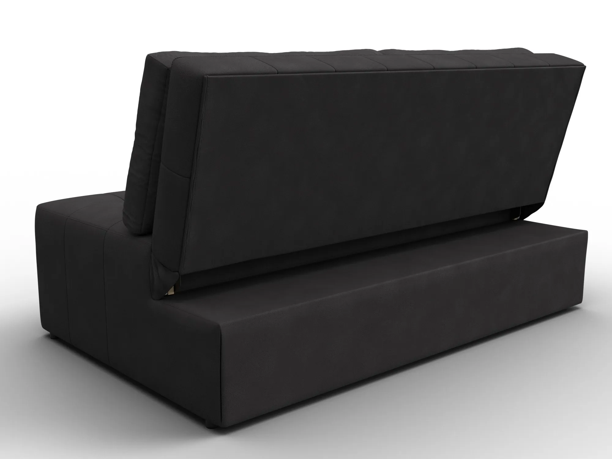 Диван прямой Лига-107 (140) ( JOLY 08 коричневый )