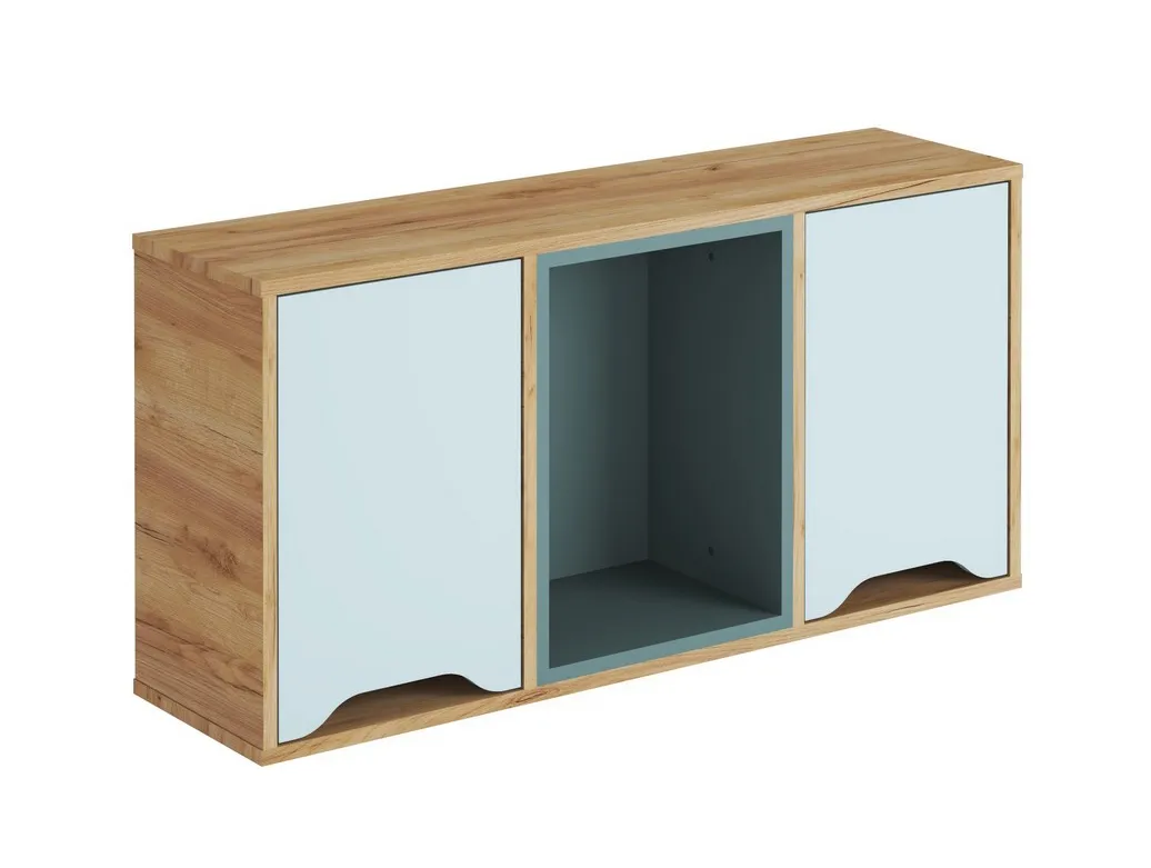 Полка навесная RICH ПН-001 мята