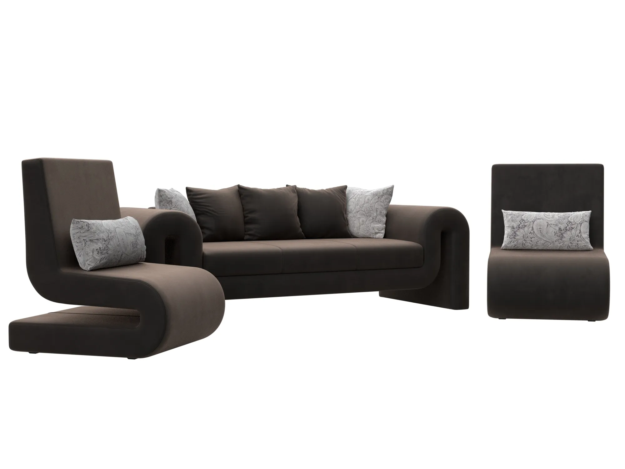 Набор Волна-1 (диван, 2 кресла)