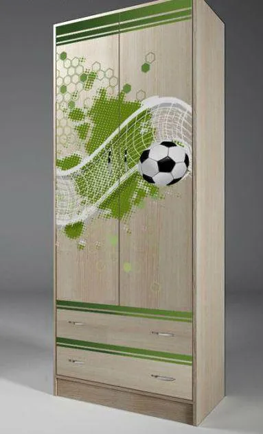 Шкаф двухдверный ФУТ-13/3 серия Футбол