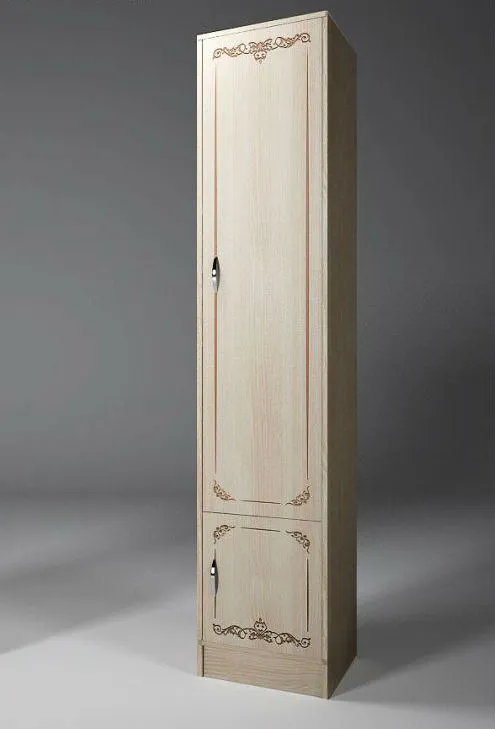 Шкаф узкий для детей Фанки Кидз Классика ФКК-13/10