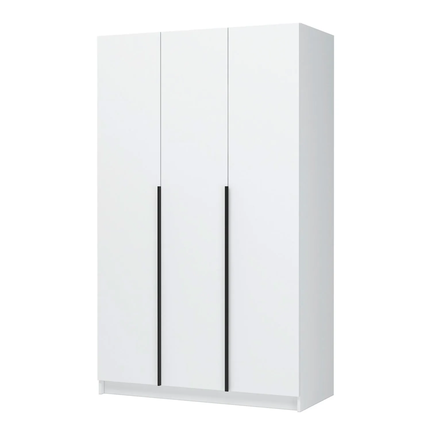 Шкаф для одежды ШК-02 Лион 3-х створчатый, белый