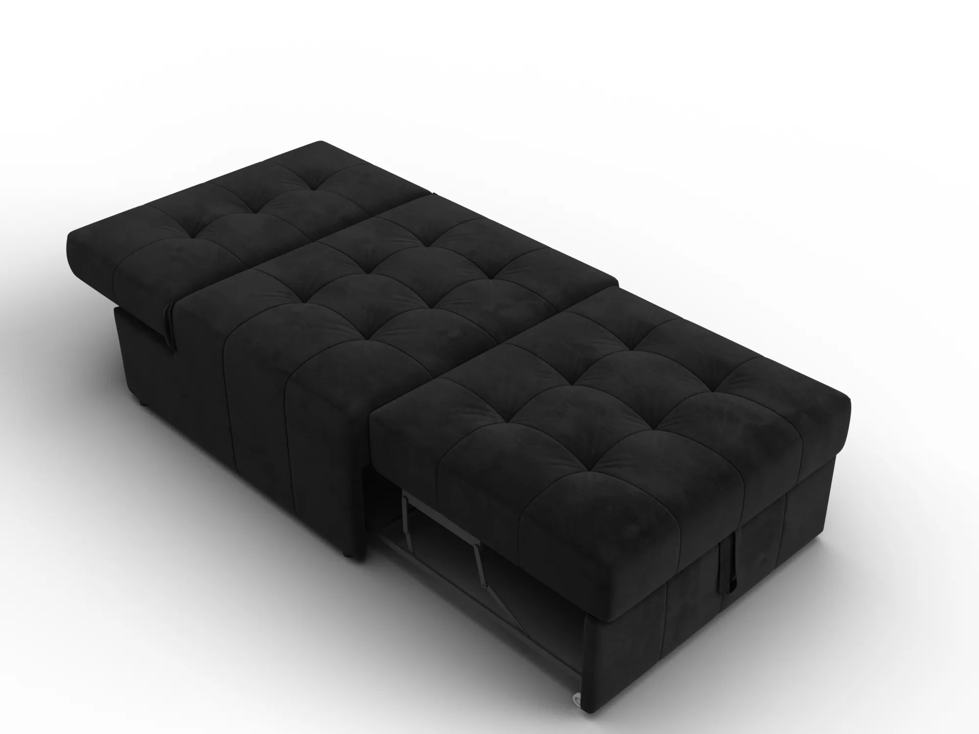 Кресло-кровать Лига-107 (80) ( SEVEN 35 черный )