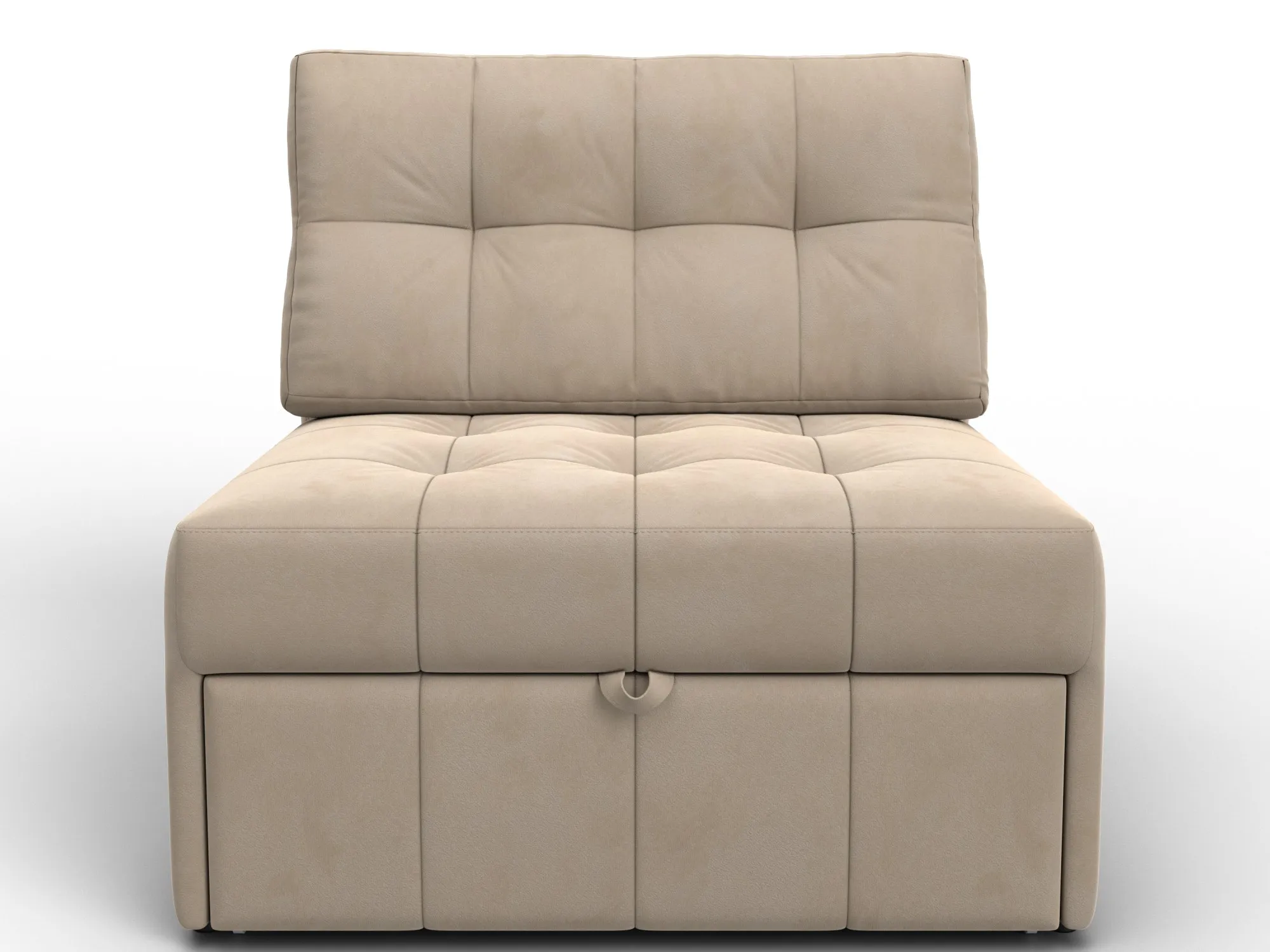 Кресло-кровать Лига-107 (80) ( SEVEN 729 бежевый )