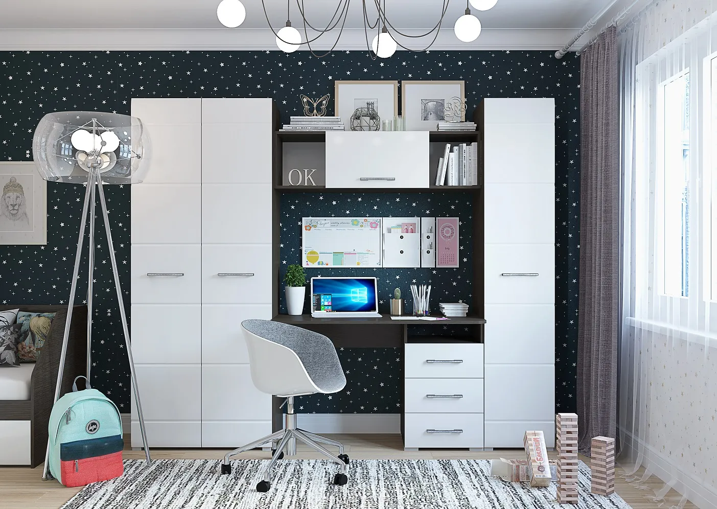 Детская мебель Ненси, комплект 1