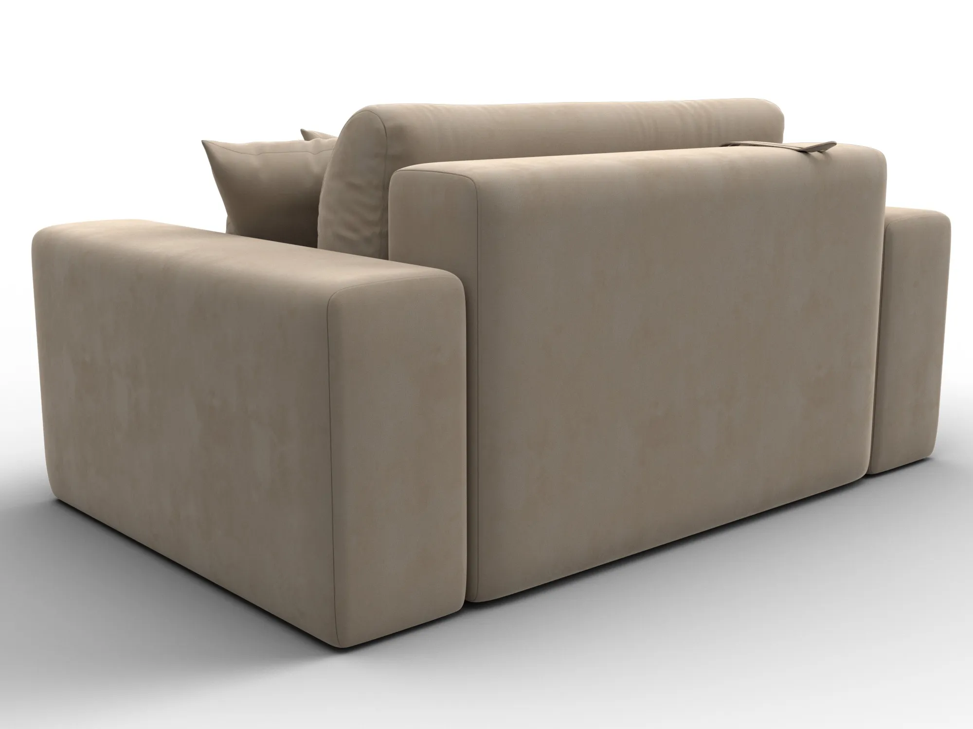 Кресло Лига-036 НПБ ( SEVEN 729 бежевый )