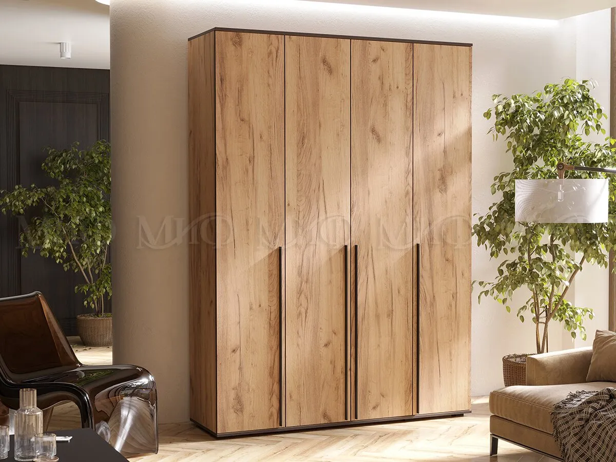 Шкаф Норд 4-х створчатый (дуб крафт)