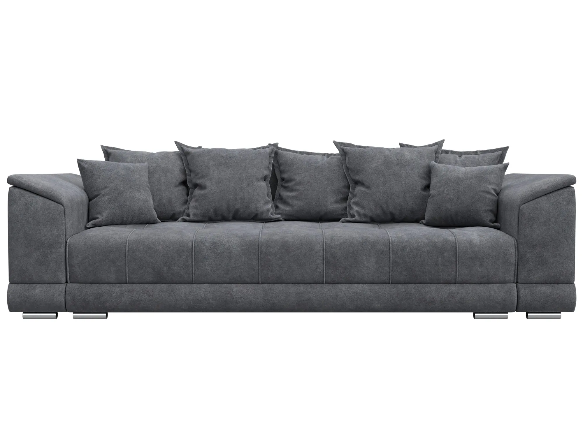 Диван прямой НордСтар НПБ ( BRUT 16 темно-серый )