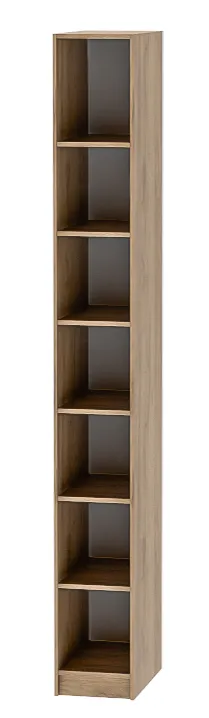 Стеллаж (300)  Иннэс - 7 Дуб Крафт Золотой