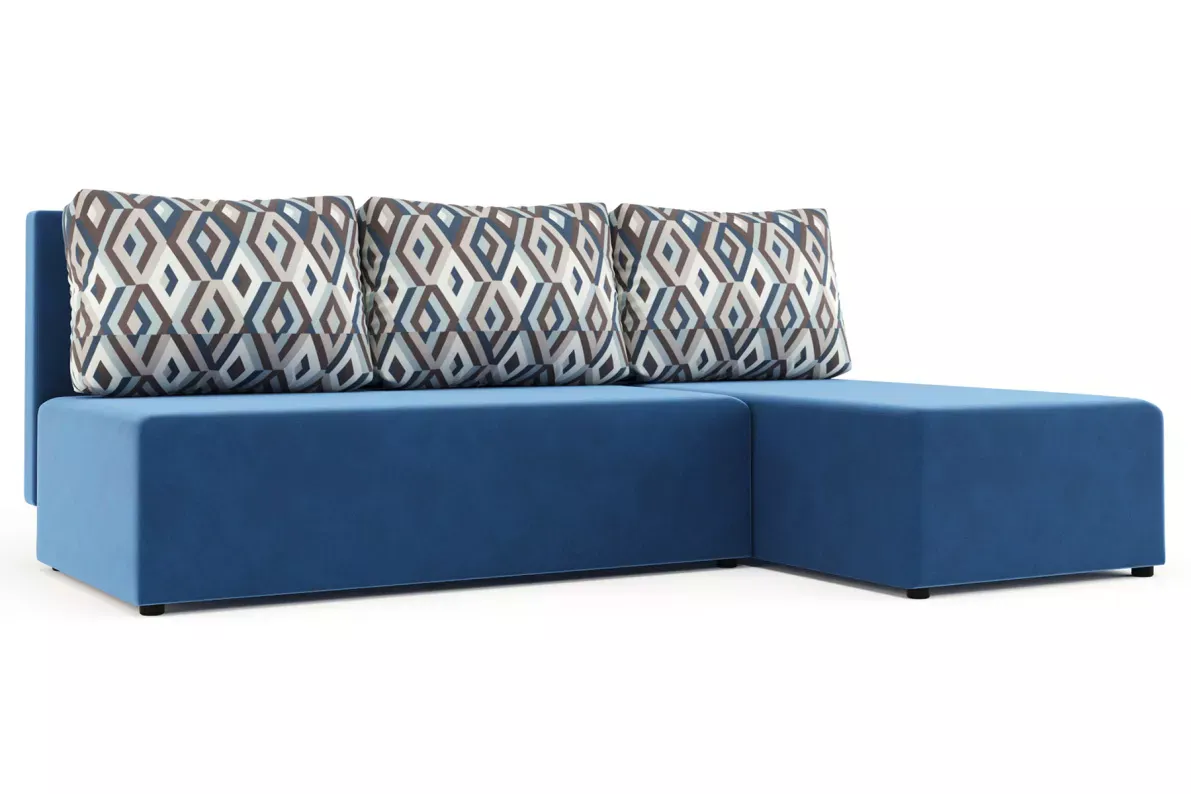 Угловой диван Рим  Синий