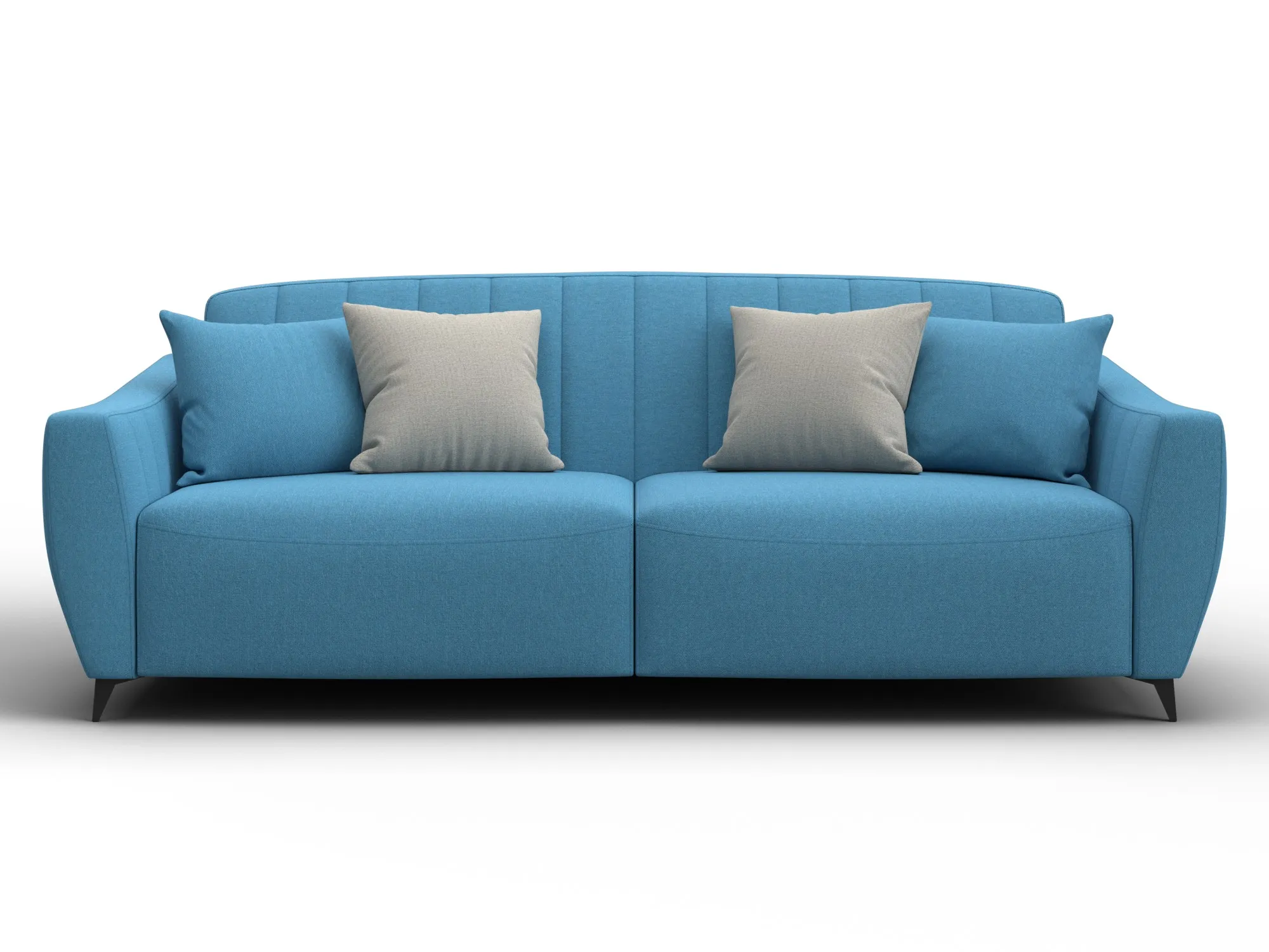 Диван-книжка Лига-095 НПБ ( Амур 10 голубой )