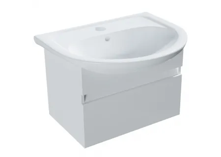 Подвесная тумба с раковиной Классик 50 см