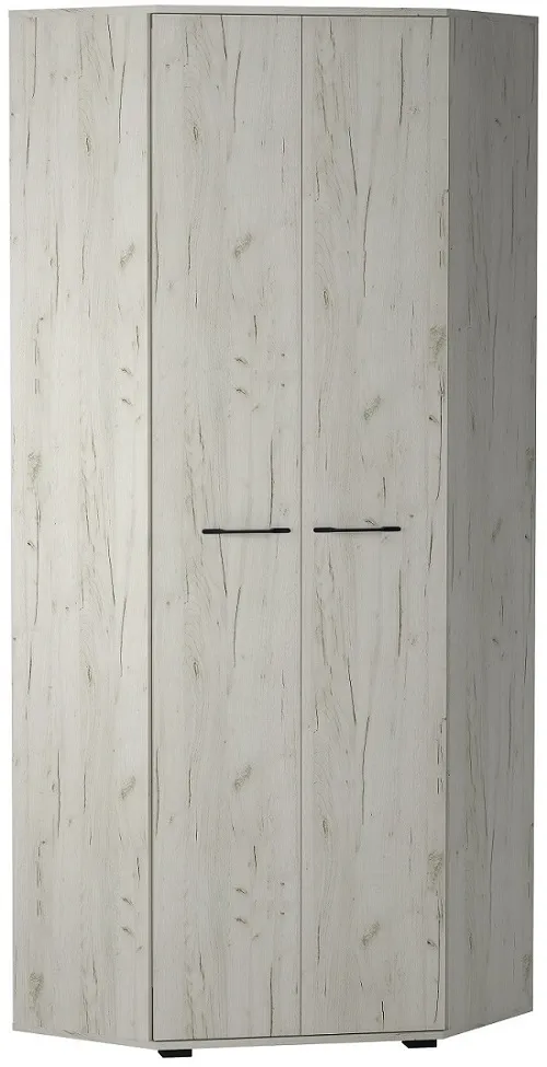 Шкаф угловой ИТАЛИЯ ШУ-800 Крафт белый