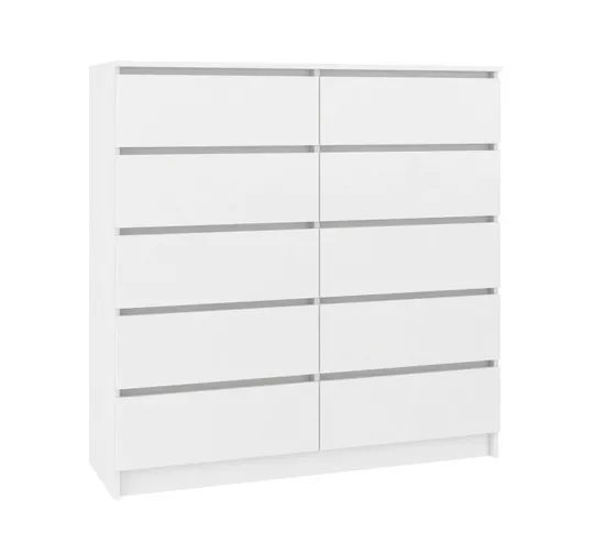 Комод Сура 10 ящиков 1204 Белый