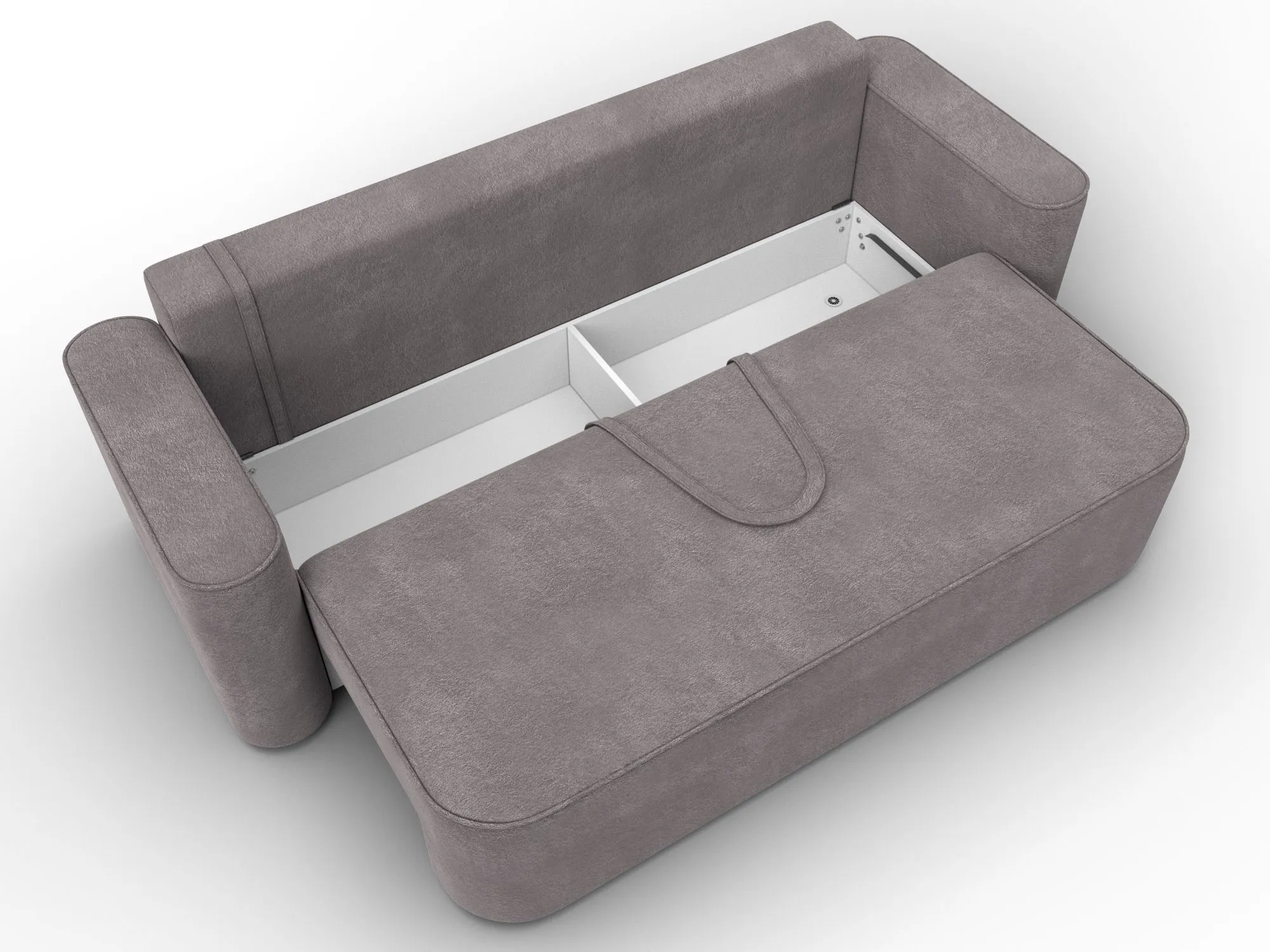 Диван прямой Лига-118 НПБ ( LAIM 04 бежевый )