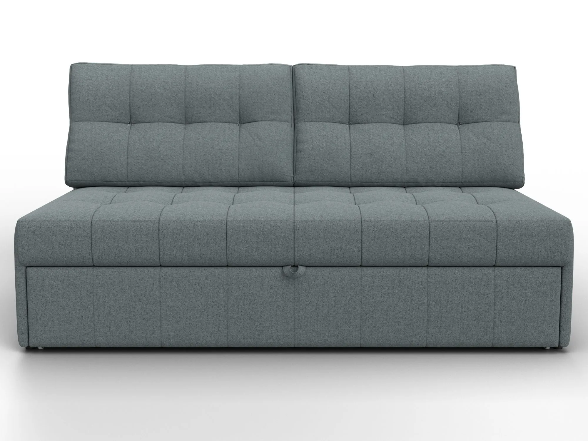 Диван прямой Лига-107 (160) ( Амур 07 серый )