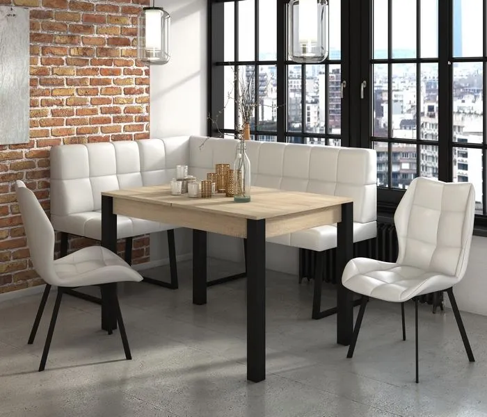 Кухонный диван РЕАЛ барнео милк