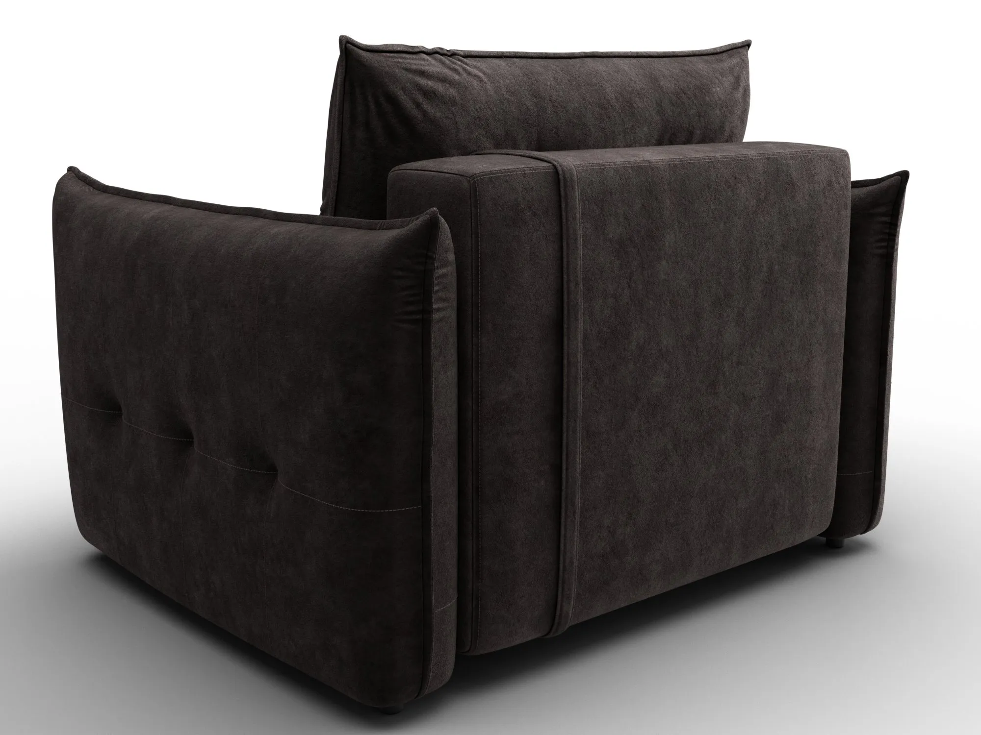 Кресло Лига-100 НПБ ( BRUT 17 коричневый )