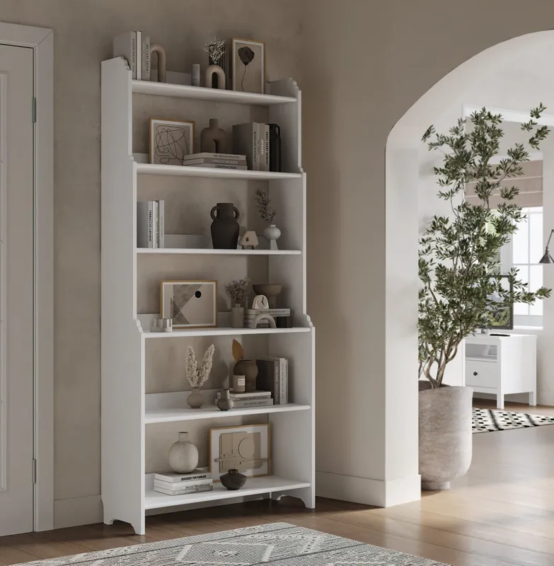 Стеллаж «Вествик» арт.414135002300 /Белый лак/