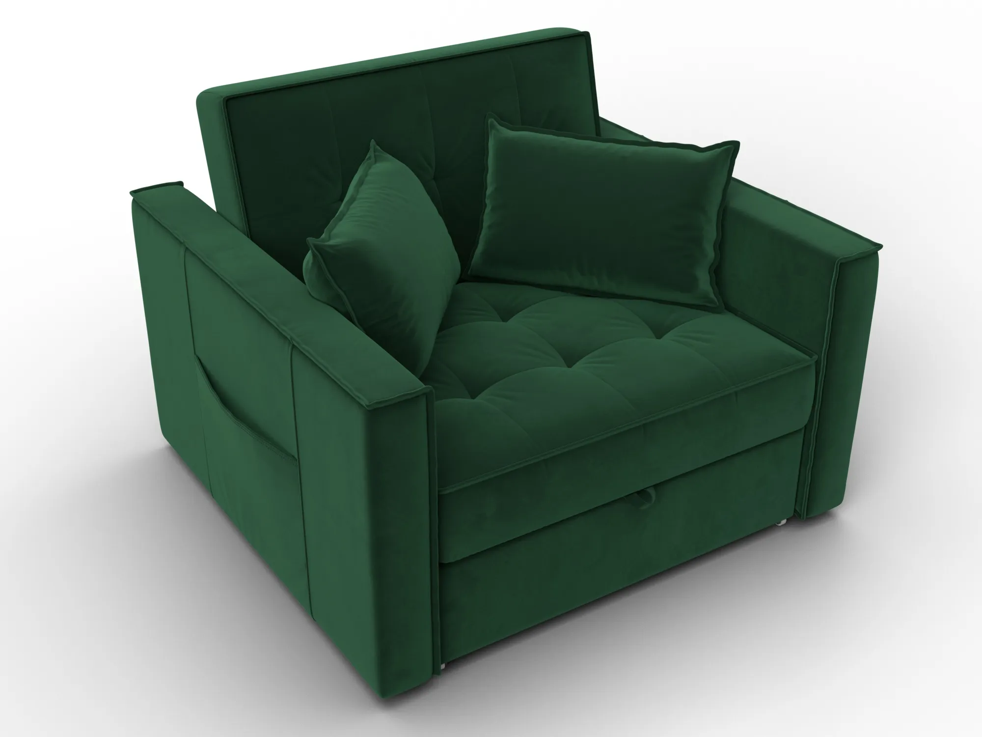 Кресло-кровать Лига-104 (80) ( SEVEN 626 зеленый )