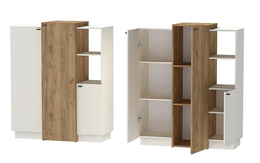 Комод К-3 Квадро Миндаль